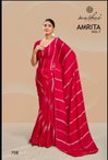 Amrita Vol 7 By Kashvi Dull Moss Printed Wholesale Daily Wear Sarees In India
